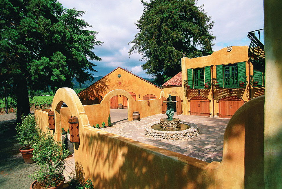 view from featured winery